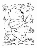 Pooh Winnie Ourson Coloriage Vini Toamna Puxi Leaves Colorat Foglie Divers Danse Feuilles Coloriages Supercoloring Hojas Imprimer Dibujo Planse Colleziona sketch template