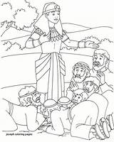 Joseph Coloring Pages Jacob Son Color Getcolorings Printable sketch template