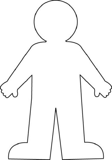 medical human body outline drawing  getdrawings