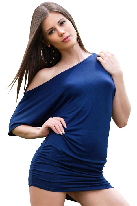 download sexy little caprice in blue dress png image for free