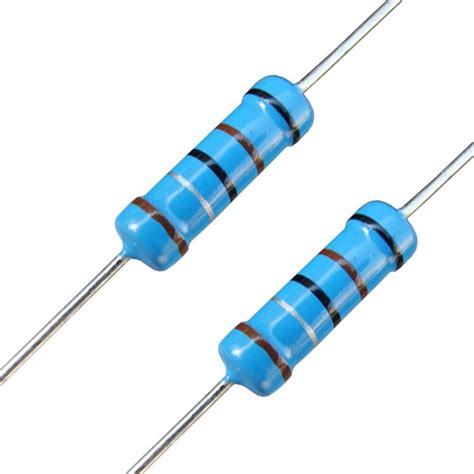 ohm  watt metal film resistors  tolerance