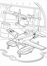 Planes Coloring Pages Disney Fun Kids sketch template