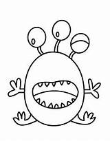 Monsters Monstruo Monstruos Colores Dojo Enge Grappige Afbeeldingsresultaat Infantiles Grappig Kinder Monstruito Zoeken Zeichnen Tekenen Gesichter Downloaden Uitprinten Malvorlagen Fieltro sketch template