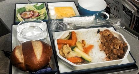 airline meals       fattening travel stats man