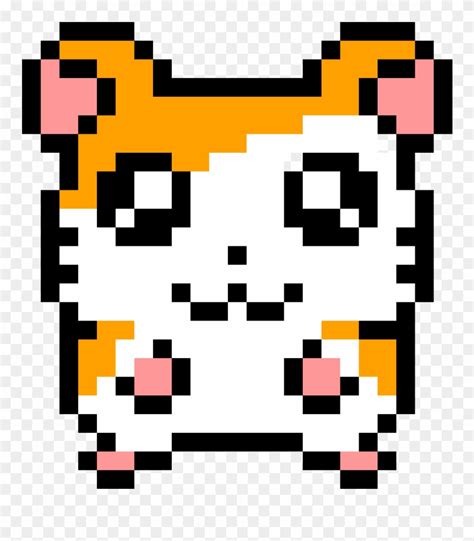 panda pixel art grid cute