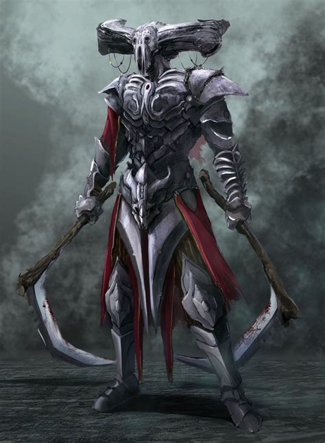 fantasy armor medieval fantasy dark fantasy art death knight arte