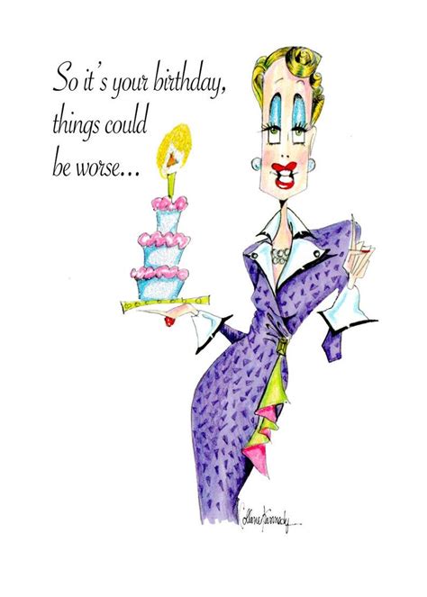 Funny Birthday Card Women Humor Cards Birthday Cards For Etsy In 2021