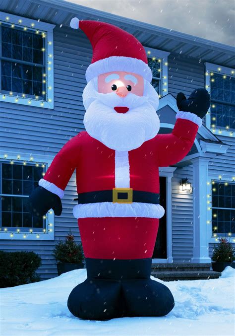 foot giant santa inflatable christmas decoration