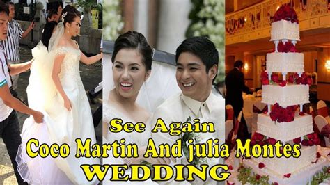 Coco Martin And Julia Montes Wedding Youtube