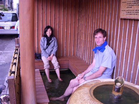 onsen hot spring addict  japan  foot bath