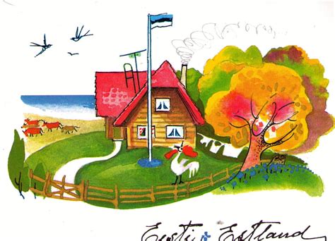 eesti muuseumide veebivaerav postkaart eesti vintage postcards postcard vintage