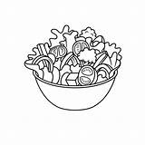 Salat Griechischer Workbook Grafiken sketch template