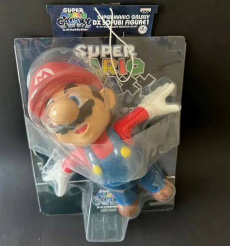 Nintendo Super Mario Flying Mario Galaxy Dx Sofubi Pvc Figure 23cm