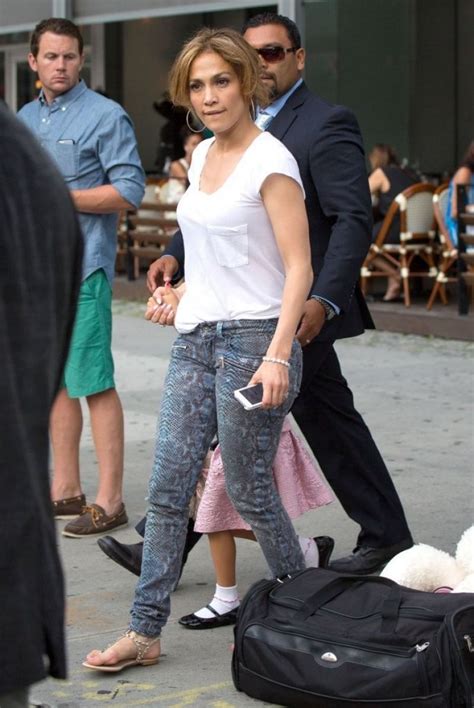Jennifer Lopez Street Style Leaving Her Hotel In Nyc