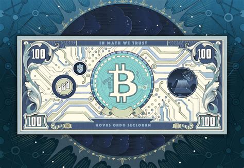 bitcoin art  downfall  cash  rise  digital money