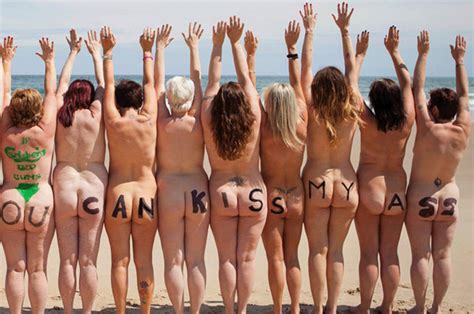 Breast Cancer Survivors Pose Naked On The Beach To Kick