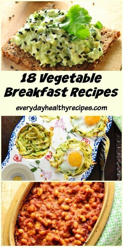 collection features  vegetable breakfast recipes