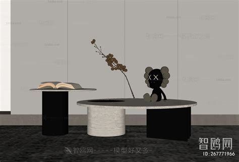 modern coffee table sketchup model  model id miba