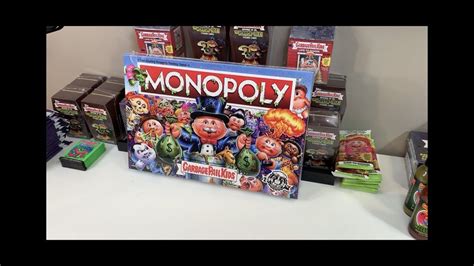 garbage pail kids monopoly game youtube