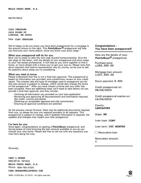 pre approval mortgage letter how to write a pre approval mortgage