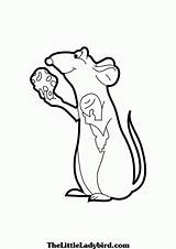 Ratatouille Rat Coloringhome sketch template