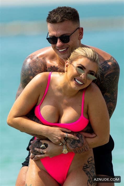 olivia buckland and alex bowen were seen on a beach in