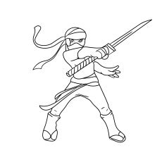 top   printable ninja coloring pages