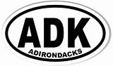 Adk Adirondacks Bumper sketch template
