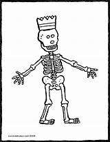 Skelett Ausmalen Ausdrucken Squelette Ganzes Kinderbilder Greatestcoloringbook sketch template
