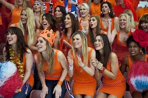 Beautiful Dutch Fans Of Euro 2012 Istoryadista History Blog Cebu