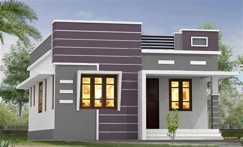 sq ft bhk modern single floor house   plan home pictures