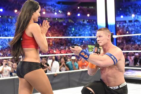 john cena and nikki bella engaged april 2017 popsugar celebrity