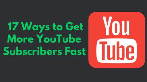 ways    youtube subscribers fast finance world youtube