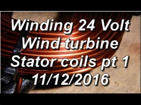 volt coil winding   coil stator pt     youtube
