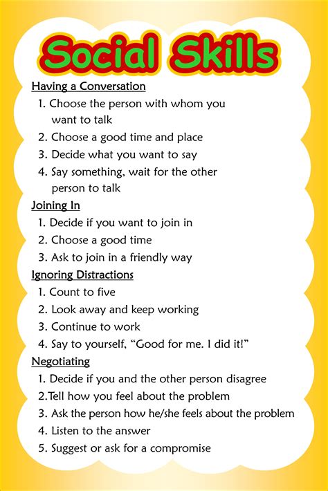 printable social skills activities worksheets worksheet