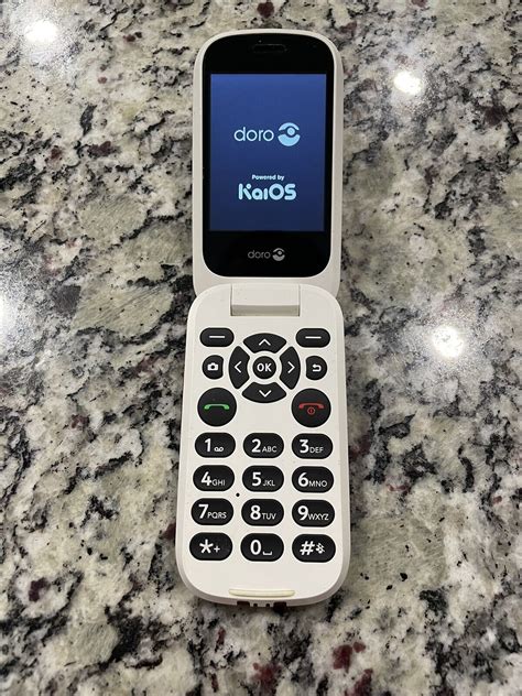 Doro 7050 Dfc 0180 Red White Consumer Cellular Flip Phone Tested