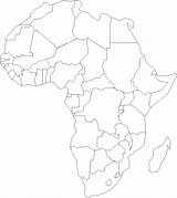 Afrikaans Saharan Continent sketch template