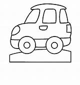 Coloring Pages Simple Car Toy Drawing Outline Kids Printable Cars Train Clipart Land Color Cliparts Print Transportation Getdrawings Getcolorings Book sketch template