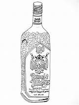 Vodka Bottle Drawing Doodle Weekly Round Daily Krusty Getdrawings Live Life sketch template