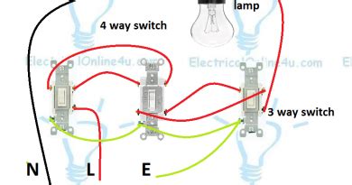staircase lighting wiring diagram   light switch diagram
