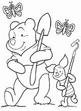 Pooh Coloring Winnie Clipart Pages sketch template