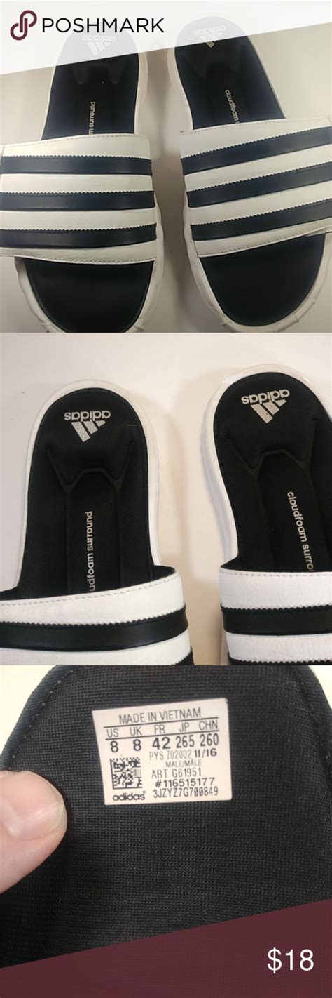 adidas superstar cloudfoam slippers mens  adidas superstar mens slippers black  white man