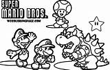 Coloring Pages Super Mario Characters Printable Getcolorings Print sketch template