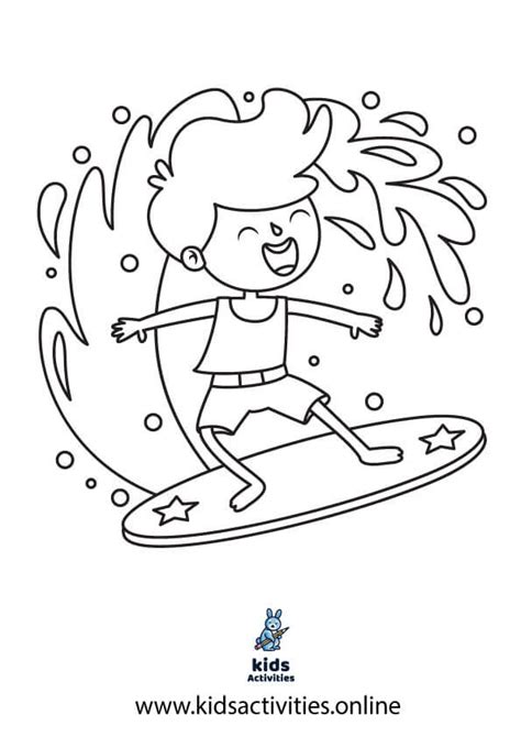 cute summer coloring pages  kids  printable kids activities