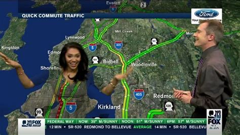 news  morning anchors green  disappear  front    traffic wall