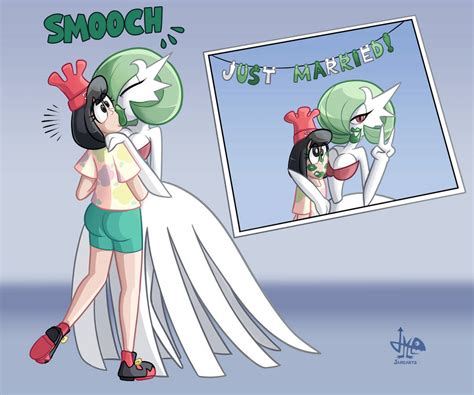 [c] Married To A Gardevoir By Jamearts On Deviantart