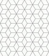 Tessellation Patterns Pattern Coloring Block Tumbling Blocks Pages Etc Worksheets Clipart Print Tessellations Geometric Hexagonal Printable Templates Seamless Abstract Background sketch template