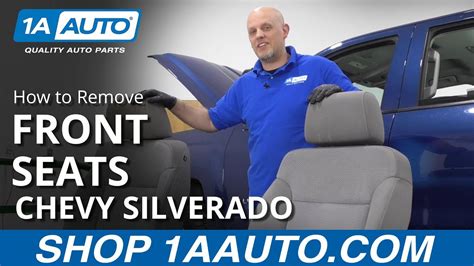 remove front seats   chevy silverado  auto