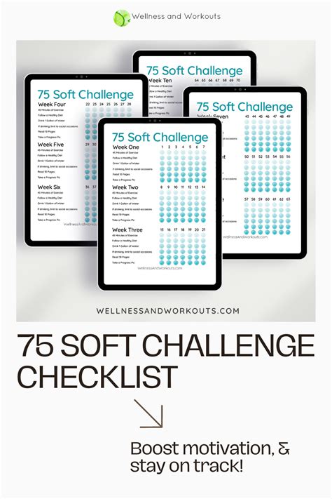 soft challenge checklist