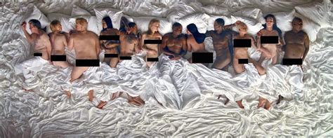 Kanye Wests “famous” Music Video Features Naked Celebs Thehive Asia